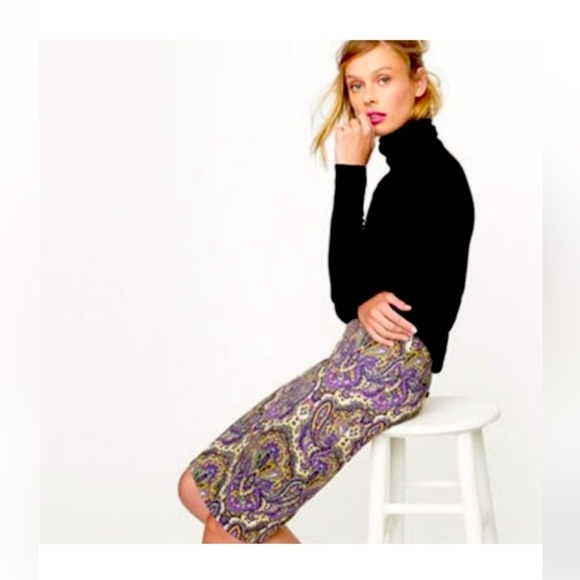 J Crew No. 2 Pencil Skirt Size 4 - Picture 1 of 9